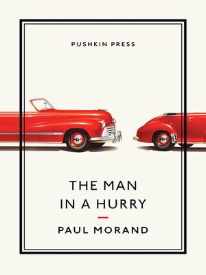 cover image of The MAN IN a HURRY